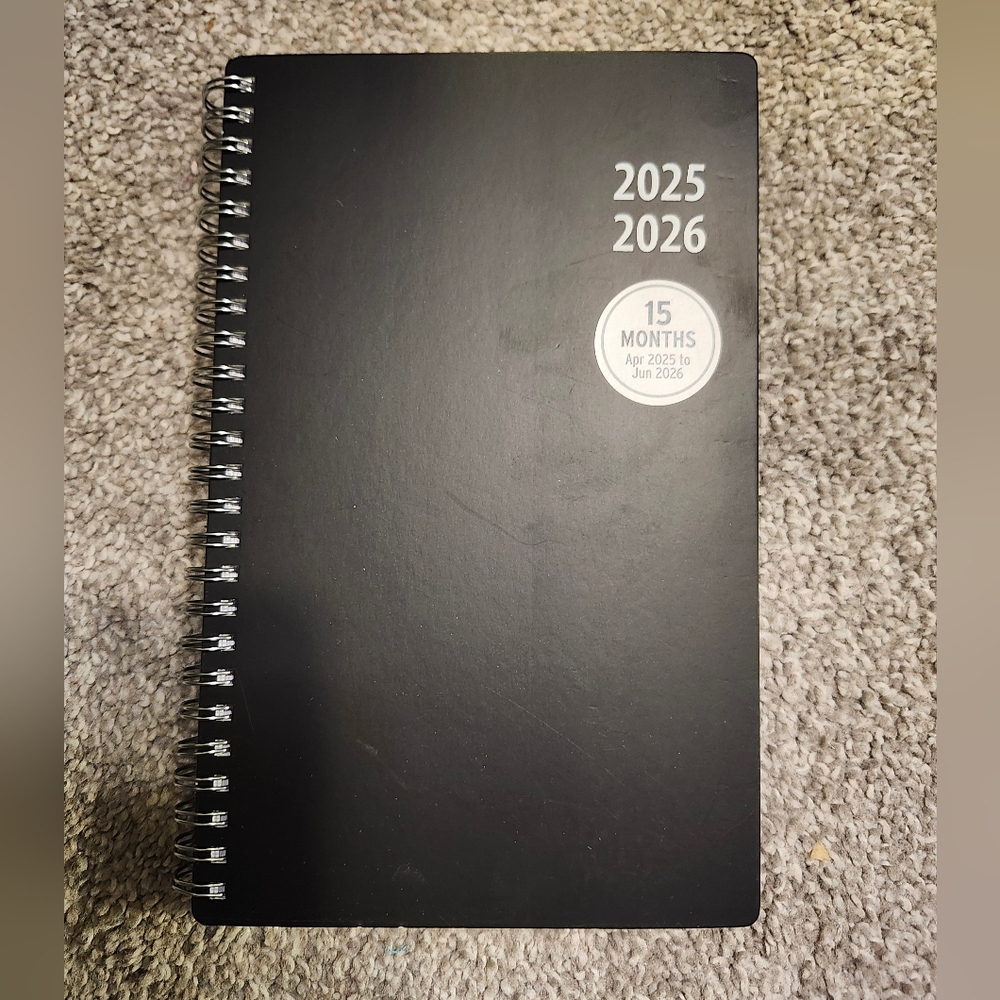 🔴5/$25🔴See It Bigger 15 Months 2025-2026 Monthly/Weekly Planner